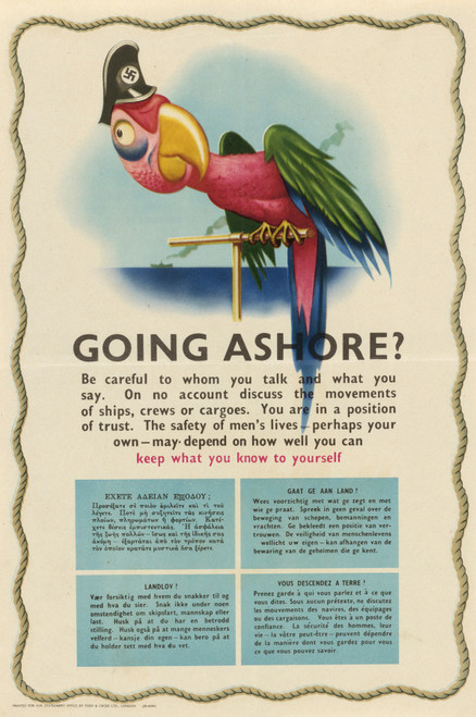 Gallery Edition study of Anonymous's Going Ashore, Keep What You Know to Yourself.