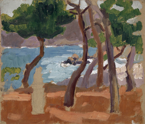 Gallery Edition study of Anonymous's Grove At The Seaside.