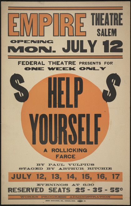 Gallery Edition study of Anonymous's Help Yourself.