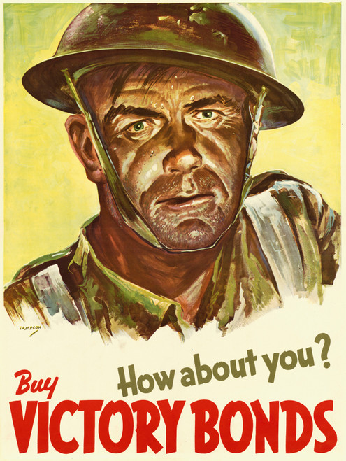 Gallery Edition study of Anonymous's How About You, Buy Victory Bonds.