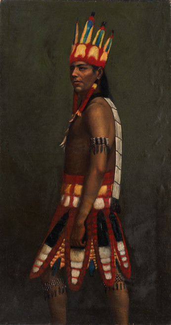 Gallery Edition study of Anonymous's Jivaro Indian.