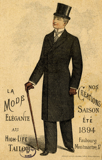 Gallery Edition study of Anonymous's La mode élégante.