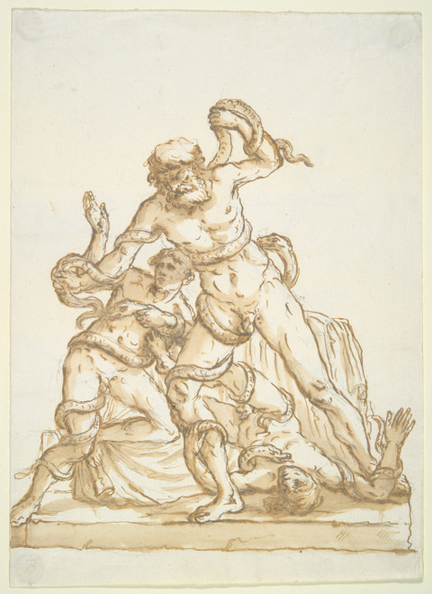 Gallery Edition study of Anonymous's Laocoon.