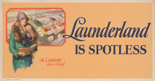Gallery Edition study of Anonymous's Launderland is spotless. The laundry does it best..