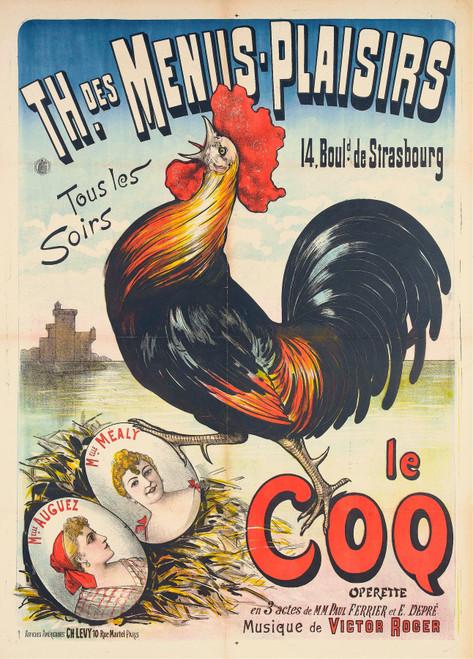 Gallery Edition study of Anonymous's Le Coq.