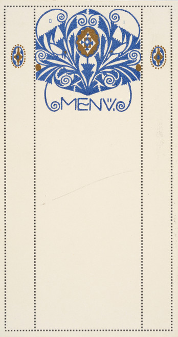 Gallery Edition study of Anonymous's Menükarte.