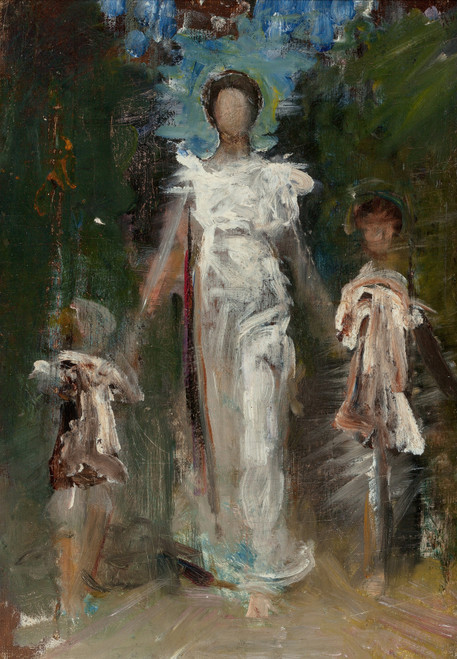 Gallery Edition study of Abbott Handerson Thayer's Preliminary Study for ‘A Virgin’.
