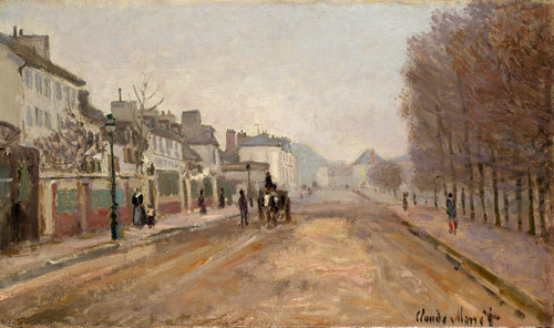 Gallery Edition study of Claude Monet's Boulevard Héloise, Argenteuil.