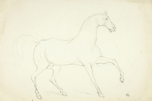 Gallery Edition study of Abraham Cooper's Stallion.