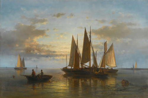 Gallery Edition study of Abraham Hulk's On calm waters.