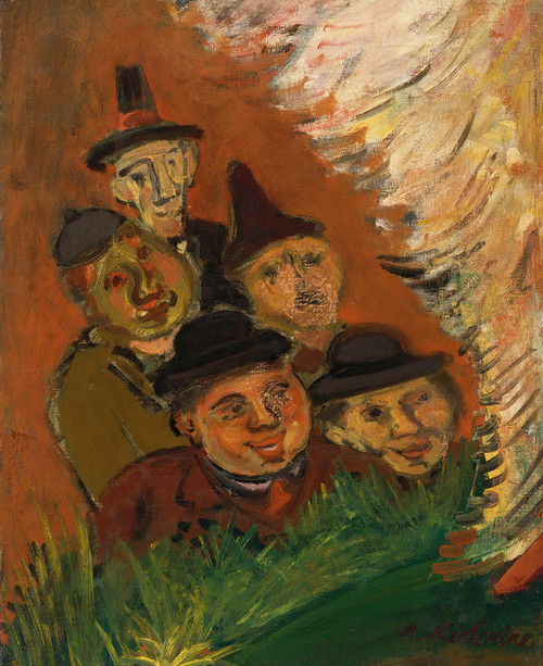 Gallery Edition study of Abraham Mintchine's The Vision.