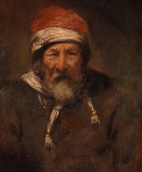 Gallery Edition study of Abraham Van Dijck's An Old Man.