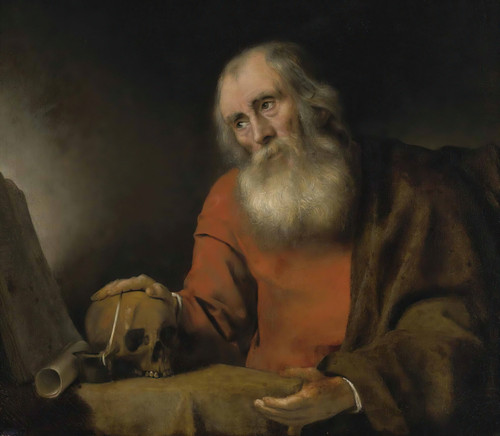 Gallery Edition study of Abraham Van Dijck's St. Jerome.