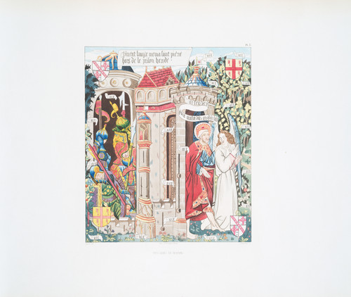Gallery Edition study of Achille Jubinal's Tapisseries de Beauvais 3.