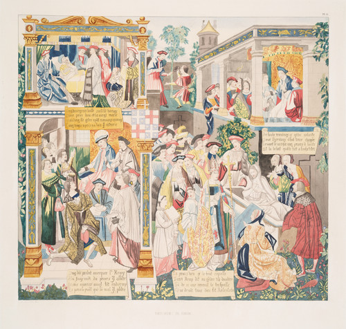 Gallery Edition study of Achille Jubinal's Tapisseries de Rheims 6.