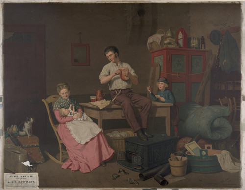 Gallery Edition study of A. & C Kaufmann's Just moved.