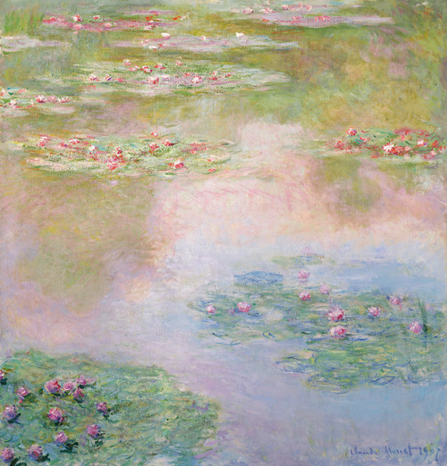 Gallery Edition study of Claude Monet's Nymphéas.