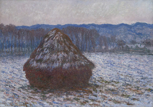 Gallery Edition study of Claude Monet's Stack of Wheat.