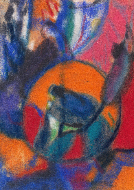 Gallery Edition study of Adolf Hölzel's Komposition.