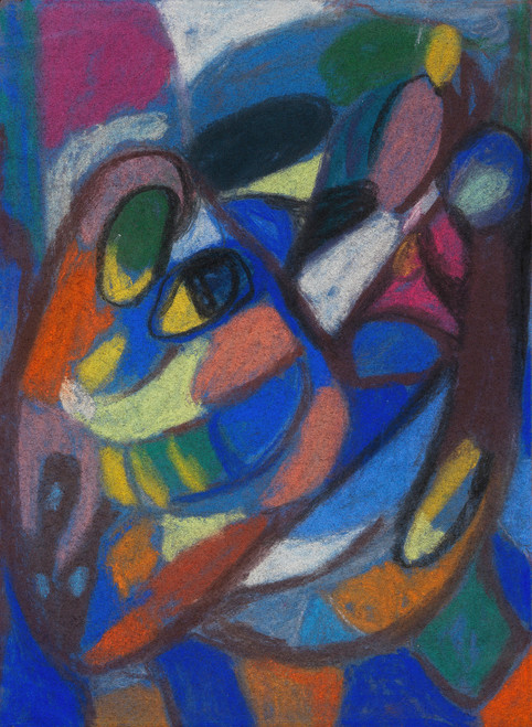 Gallery Edition study of Adolf Hölzel's Komposition.