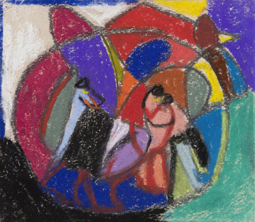 Gallery Edition study of Adolf Hölzel's Untitled.