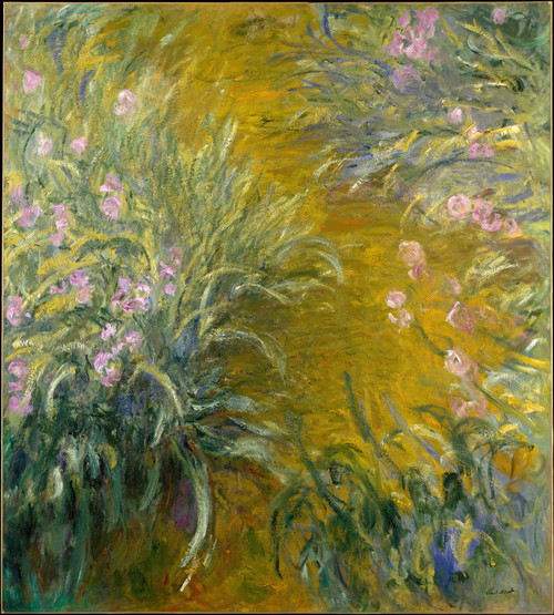 Gallery Edition study of Claude Monet's The Path through the Irises.