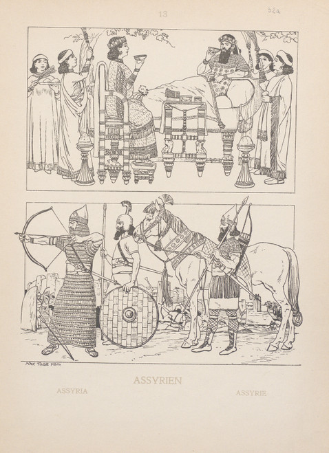 Gallery Edition study of Adolf Rosenberg's Assyria.