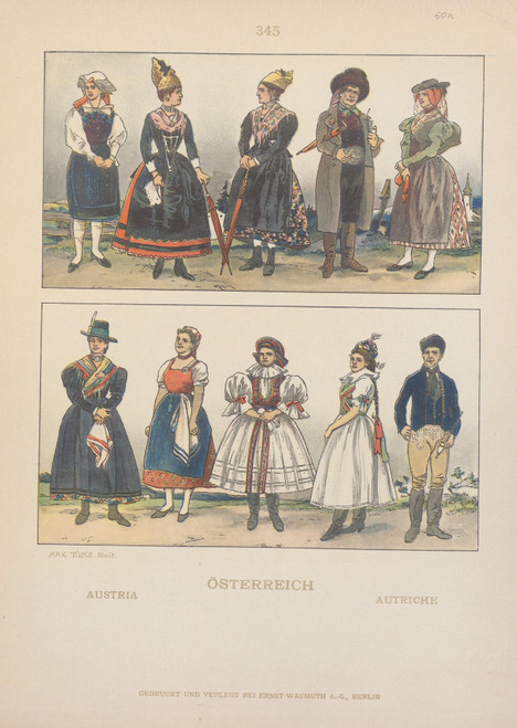 Gallery Edition study of Adolf Rosenberg's Austria.