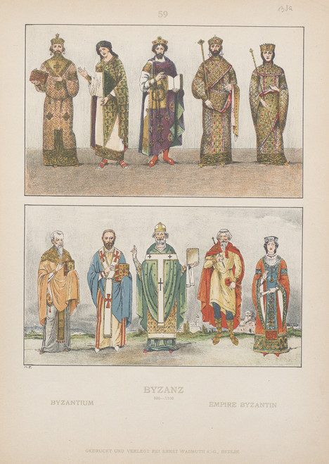 Gallery Edition study of Adolf Rosenberg's Byzantium.
