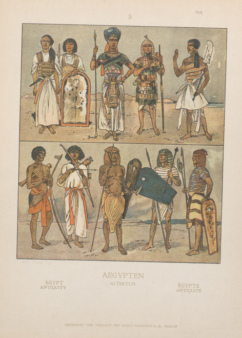 Gallery Edition study of Adolf Rosenberg's Egypt Antiquity.