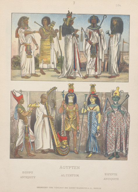 Gallery Edition study of Adolf Rosenberg's Egypt Antiquity.