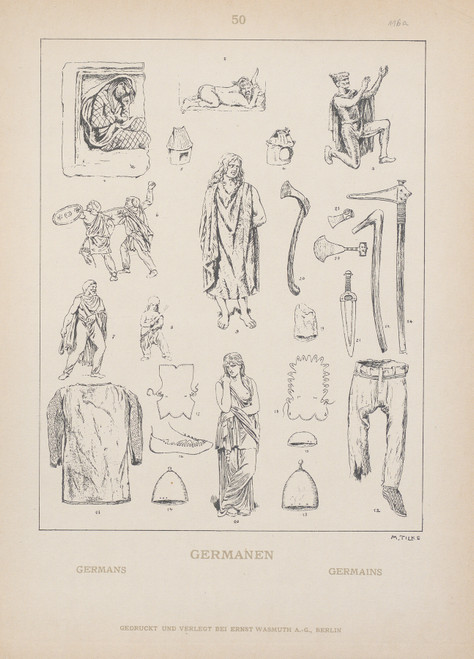Gallery Edition study of Adolf Rosenberg's Germans.