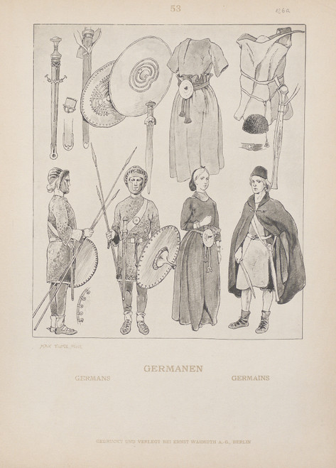 Gallery Edition study of Adolf Rosenberg's Germans.