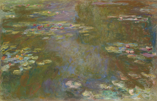 Gallery Edition study of Claude Monet's Water Lily Pond.