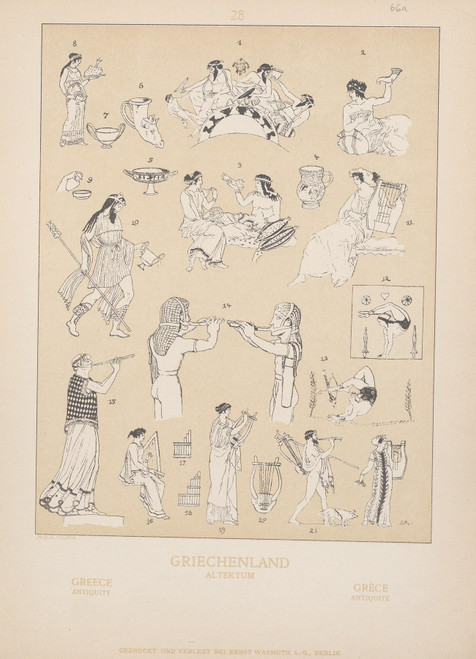 Gallery Edition study of Adolf Rosenberg's Greece Antiquity.