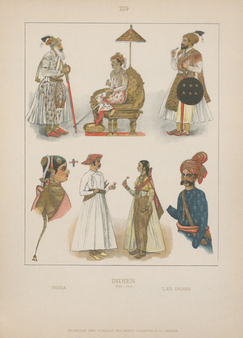 Gallery Edition study of Adolf Rosenberg's India.