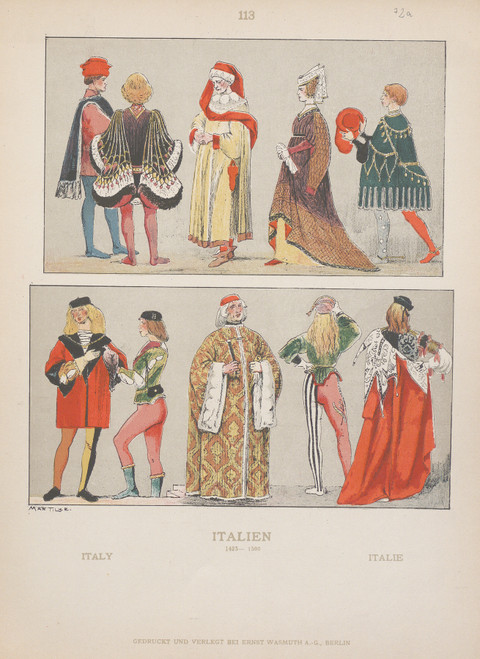 Gallery Edition study of Adolf Rosenberg's Italy.