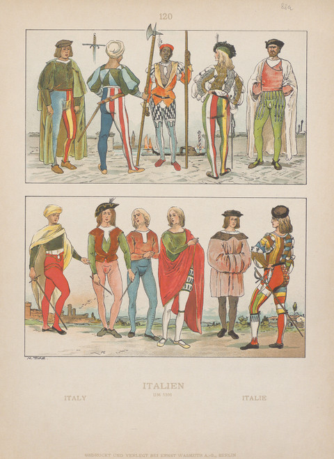 Gallery Edition study of Adolf Rosenberg's Italy.