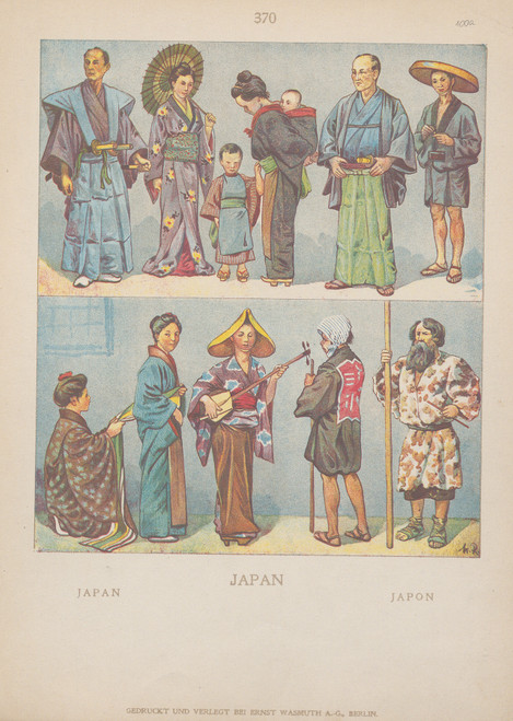 Gallery Edition study of Adolf Rosenberg's Japan.