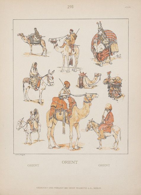 Gallery Edition study of Adolf Rosenberg's Orient.