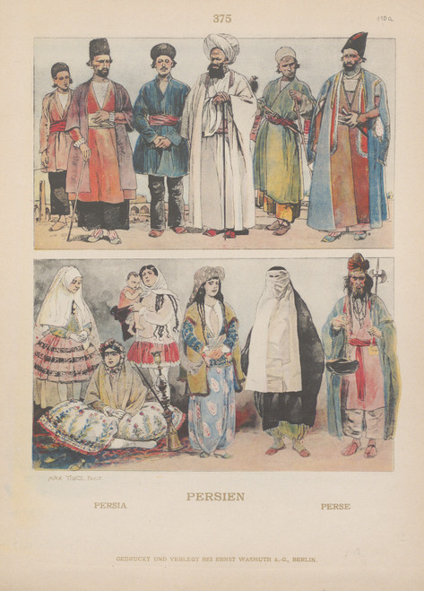 Gallery Edition study of Adolf Rosenberg's Persia.