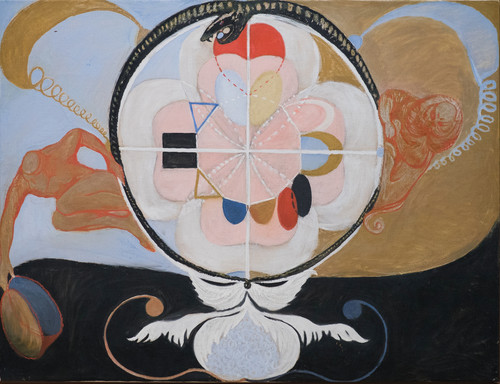 Gallery Edition study of Hilma af Klint's Evolution, No. 13, Group VI.