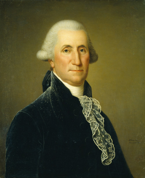 Gallery Edition study of Adolf Ulrik Wertmüller's George Washington.