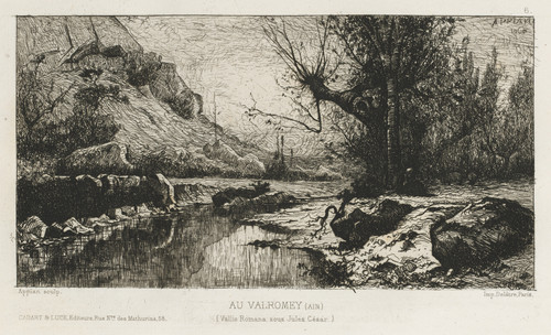 Gallery Edition study of Adolphe Appian's At Valromay (Ain).