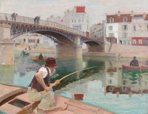 Gallery Edition study of Adolphe Binet's Le Pêcheur.