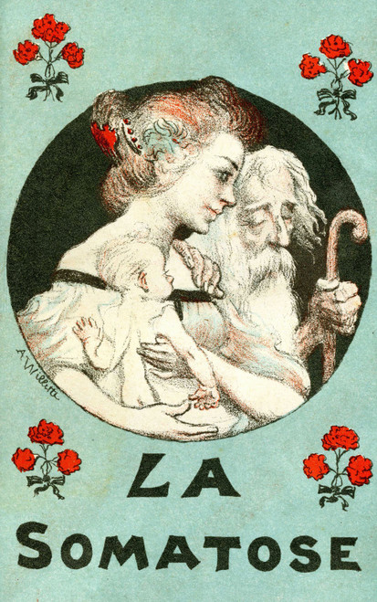 Gallery Edition study of Adolphe Léon Willette's La Somatose.