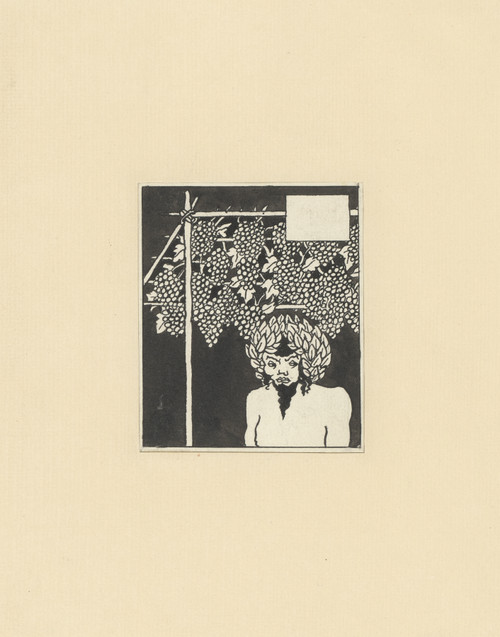 Gallery Edition study of Aubrey Vincent Beardsley's Illustrations by Aubrey Beardsley for King Arthur Pl.08.