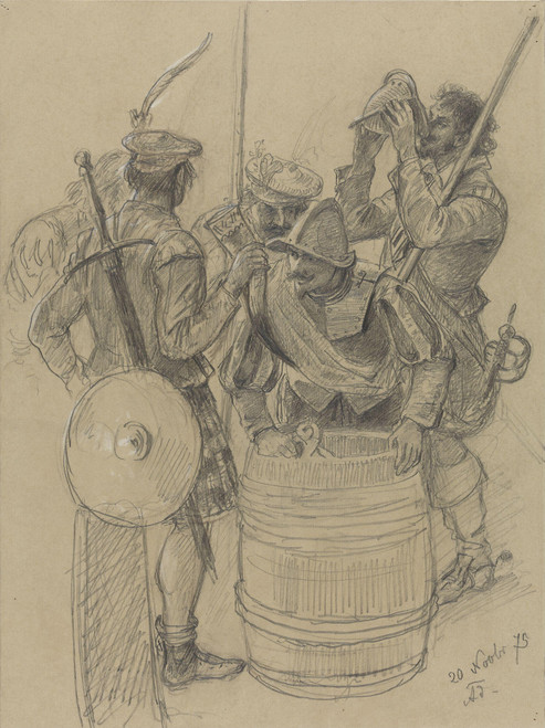 Gallery Edition study of Adolph Tidemand's Adolph Tidemand.