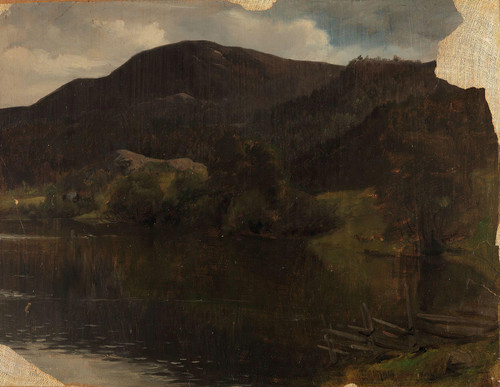 Gallery Edition study of Adolph Tidemand's A Lake.