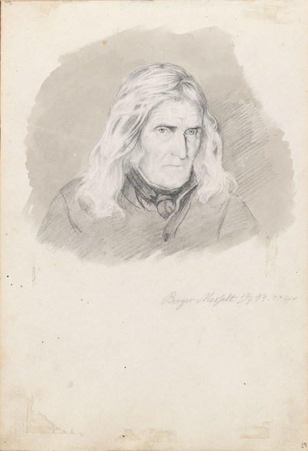 Gallery Edition study of Adolph Tidemand's Birger Messelt.